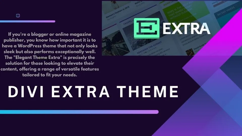 elegant theme extra