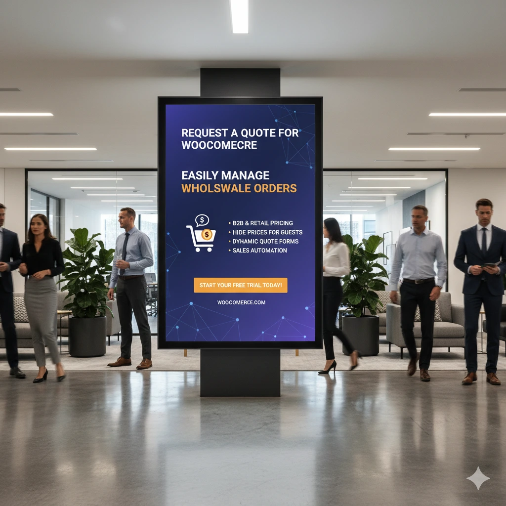 woocommerce request quote